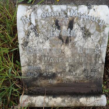 WAKEFIELD Lydia 1873-1939