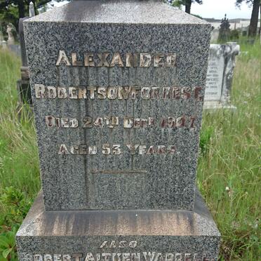 WADDELL Margaret Robertson nee FORREST -1921 :: FORREST Alexander Robertson -1907 :: WADDELL Robert Aitken -1910