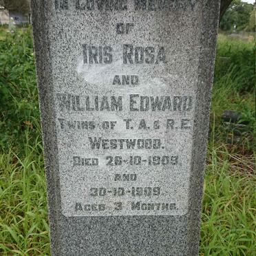 WESTWOOD Thomas Alfred William 1881-1954 &amp; Rosa Elizabeth 18?2-1967