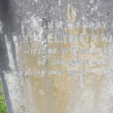 WALLERS Daisy Elizabeth -1920