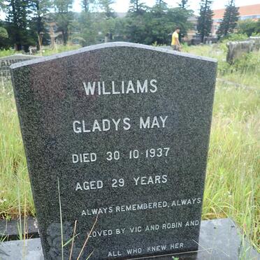WILLIAMS Gladys May -1937