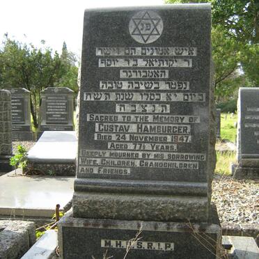 HAMBURGER Gustav -1947 