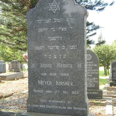 KIRSNER Meyer -1954