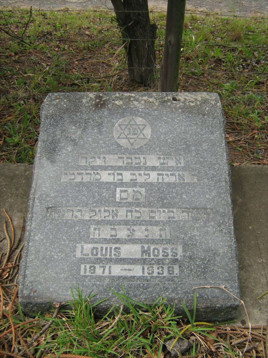 MOSS Louis 1871-1938