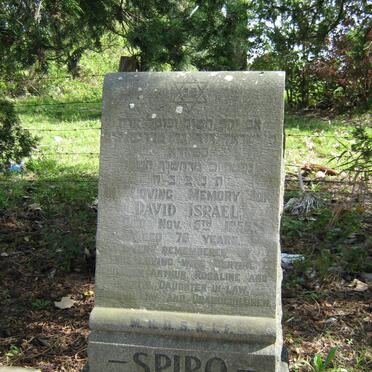 SPIRO David Israel -1955 