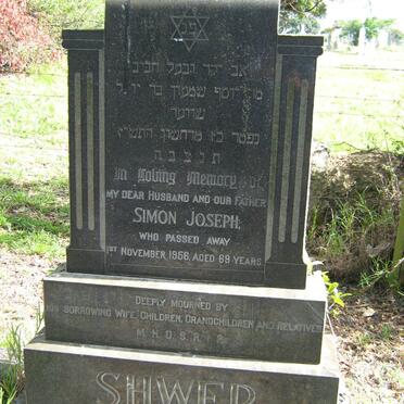 SHWER Simon Joseph -1956