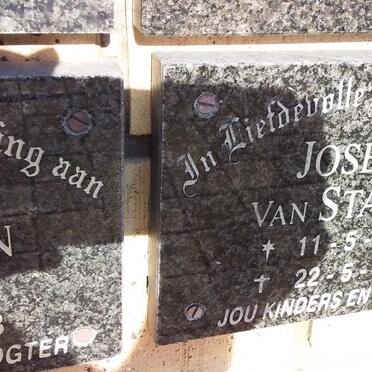 STADEN Joseph, van 1953-2009