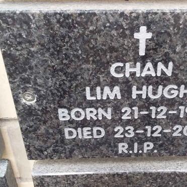 CHAN Lim Hugh 1920-2012