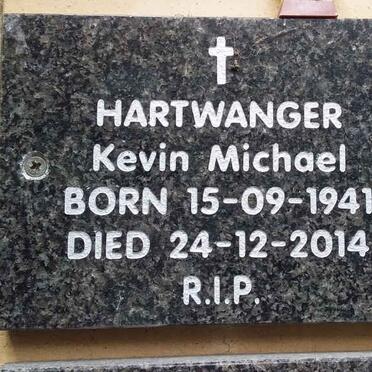 HARTWANGER Kevin Michael 1941-2014