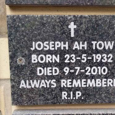 TOW Joseph, AH- 1932-2010
