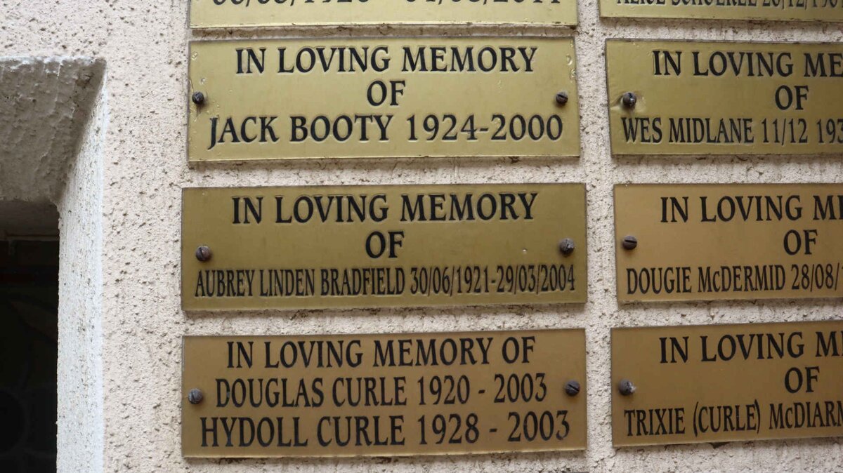 BOOTY :: BRADFIELD :: CURLE