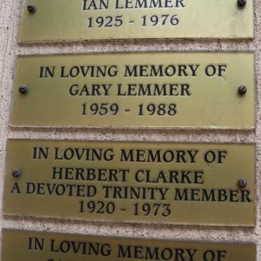 LEMMER Gary 1959-1988 :: CLARKE Herbert 1920-1973