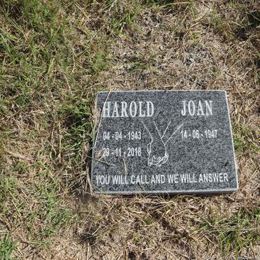 ? Harold 1943-2018 &amp; Joan 1947-