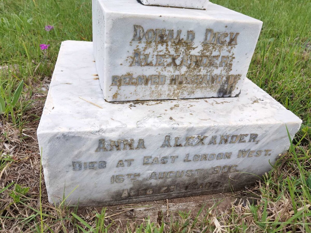 ALEXANDER Donald Dick -1906