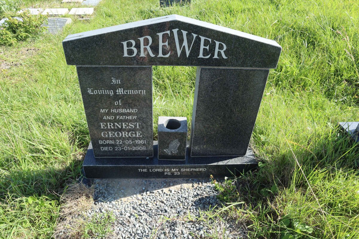 BREWER Ernest George 1961-2009