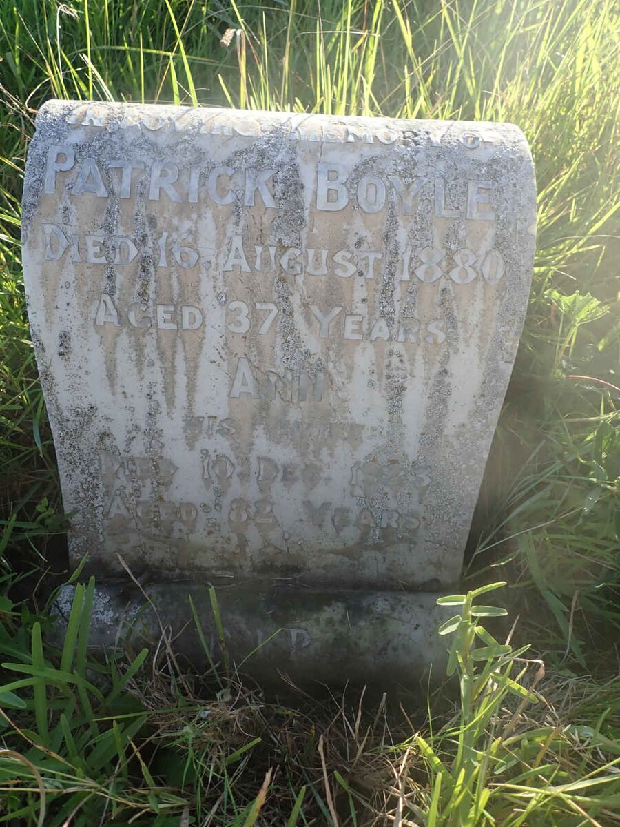 BOYLE Patrick -1880 &amp; Ann -1923