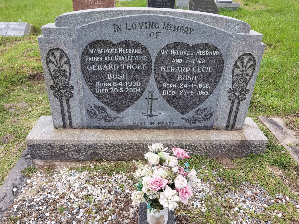 BUSH Gerard Cecil 1906-1959 :: BUSH Gerard Thole 1930-2004