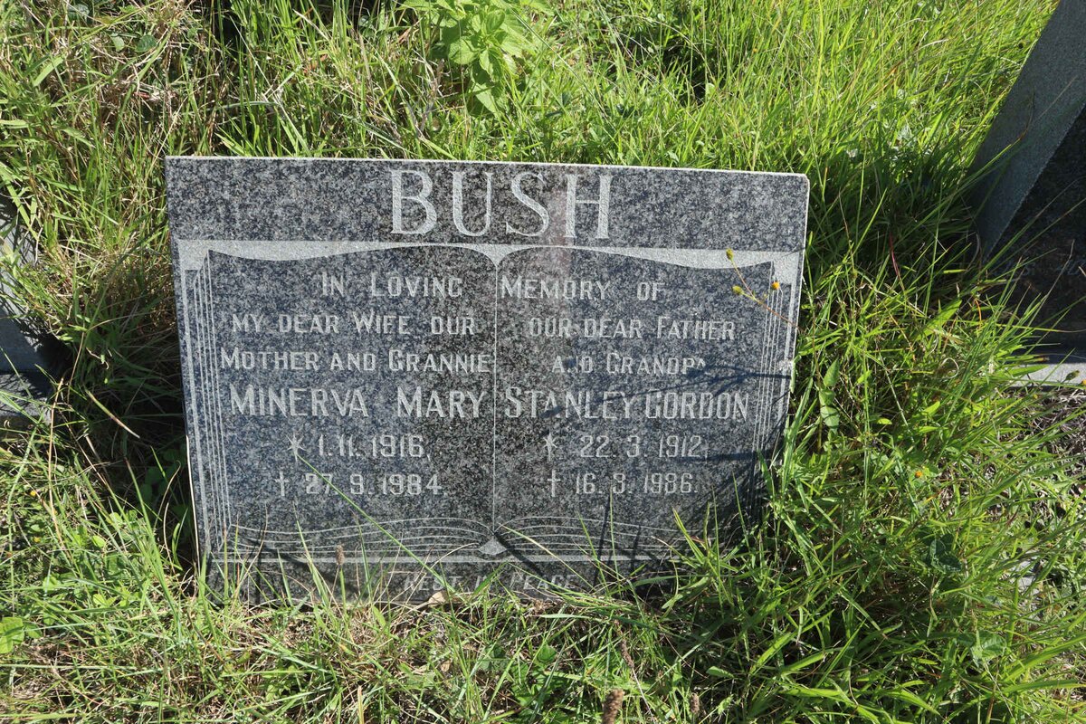 BUSH Stanley Gordon 1912-1986 &amp; Minerva Mary 1916-1984