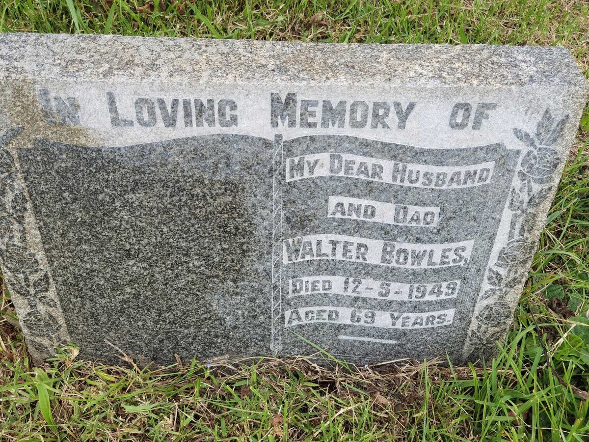 BOWLES Walter -1949