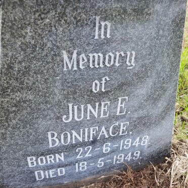 BONIFACE June E.  1948-1949