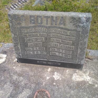 BOTHA Christoffel Jacobus 1890-1967 &amp; Helena Catharina BOTHA 1899-1964
