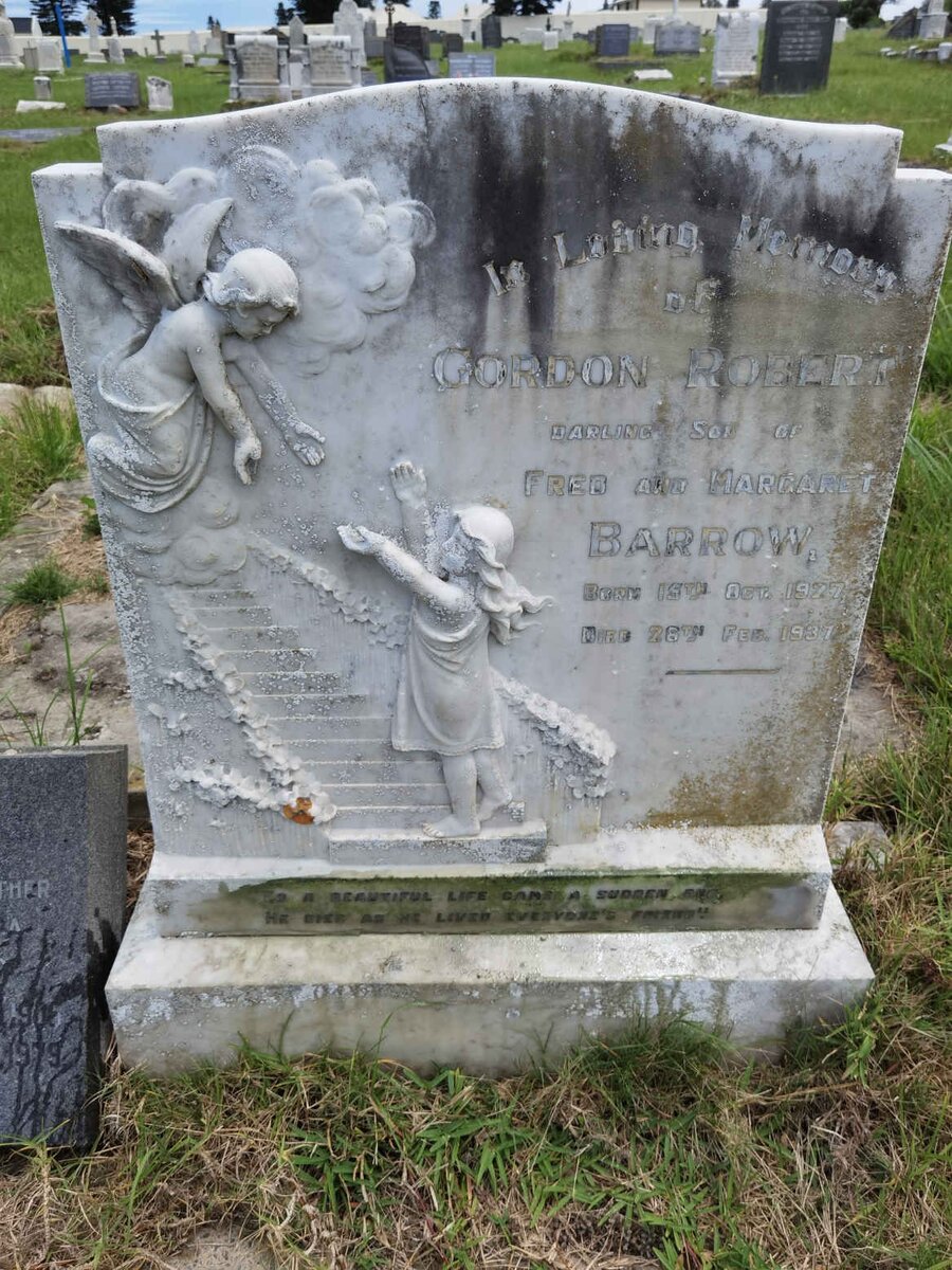 BARROW Gordon Robert 1927-1937