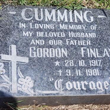 CUMMING Gordon Finlay 1917-1981