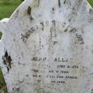 DALLAS John 1806-1886