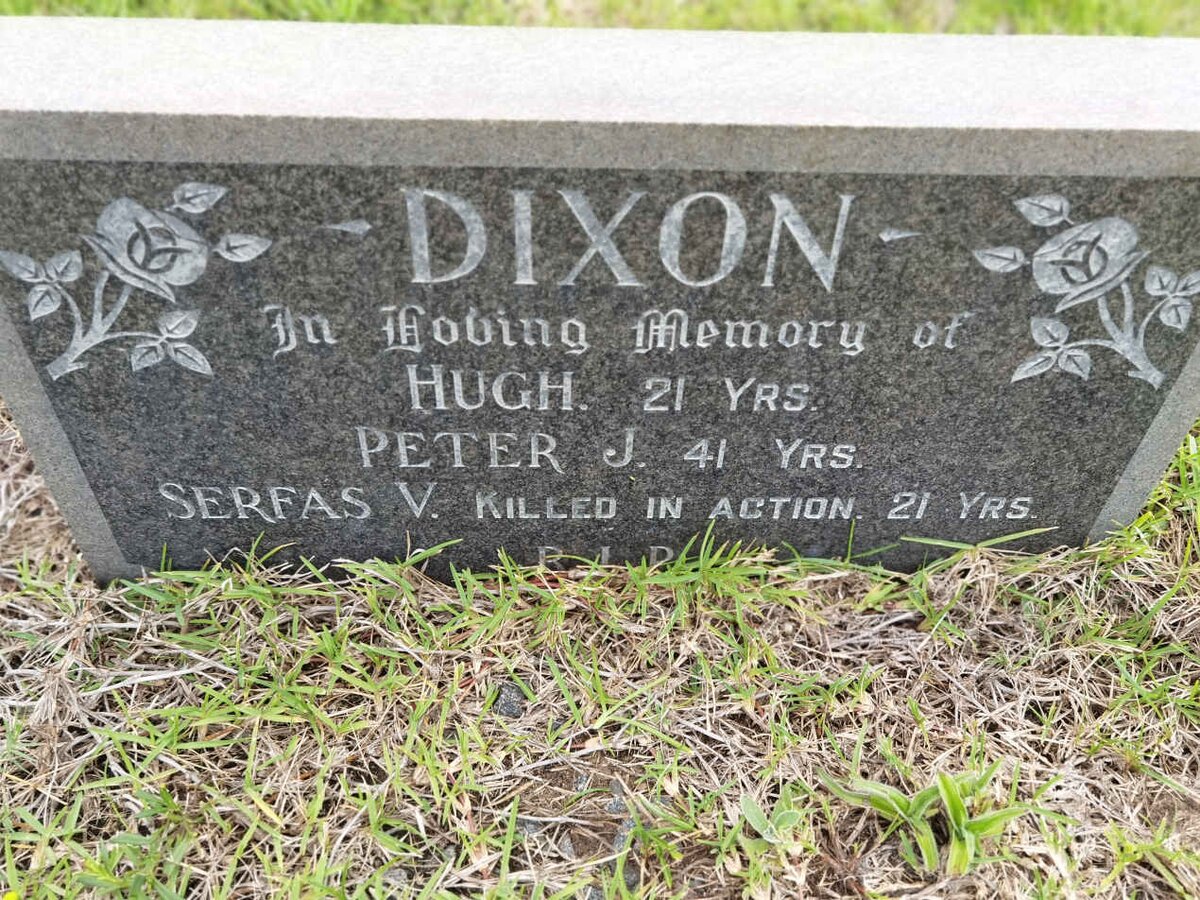 DIXON Hugh :: DIXON Peter :: DIXON Servas V.