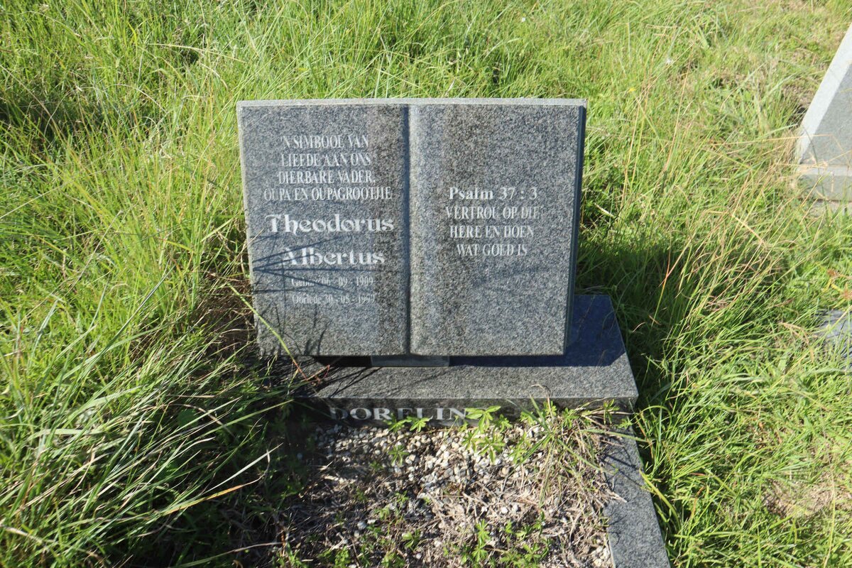 DORFLING Theodorus Albertus 1909-1999