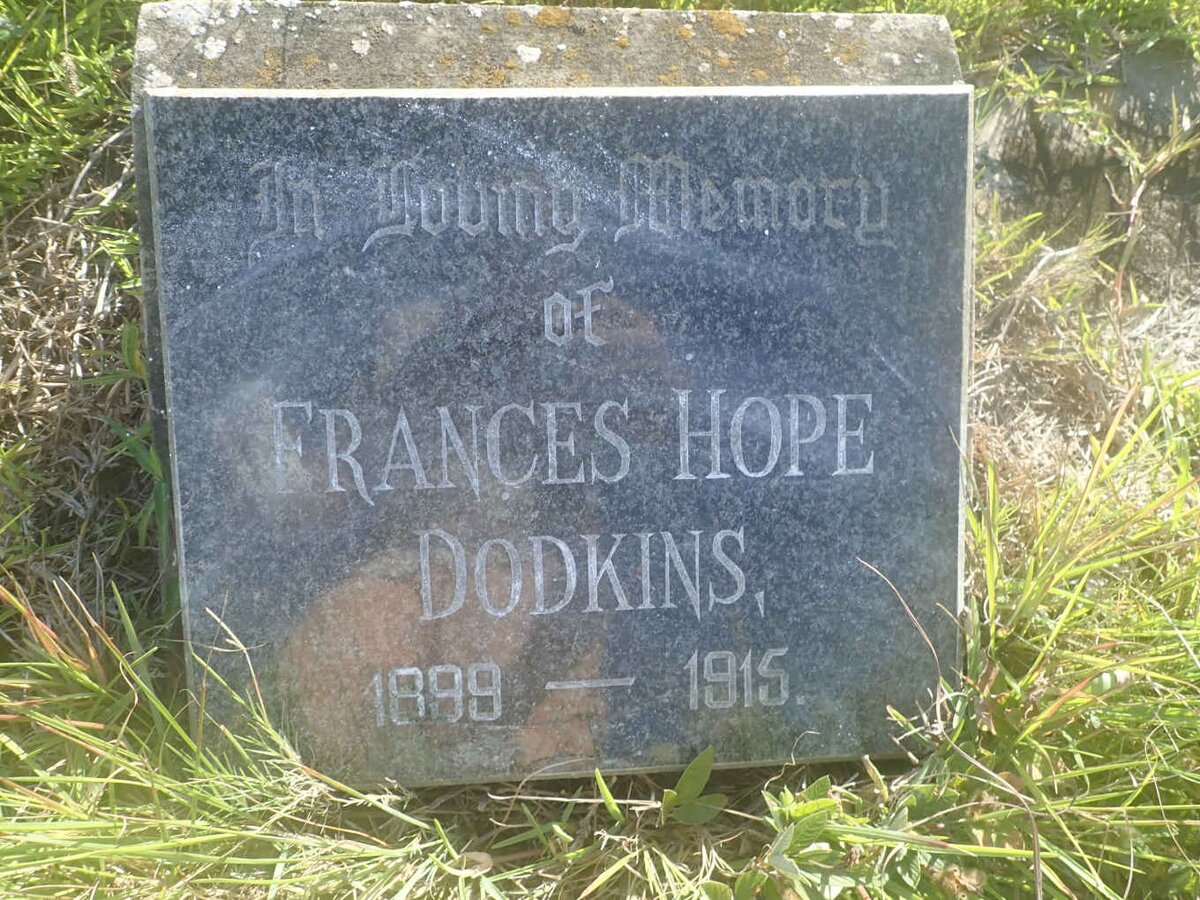 DODKINS Frances Hope 1899-1915