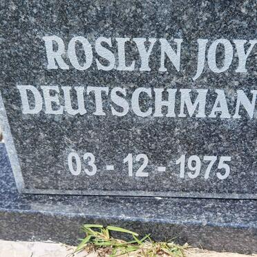 DEUTSCHMANN Roslyn Joy -1975