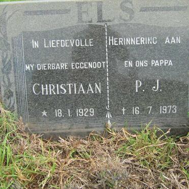 ELS Christiaan P.J. 1929-1973