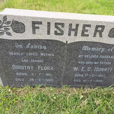 FISHER W.E.C. 1907-1968 &amp; Dorothy Flora 1911-1982