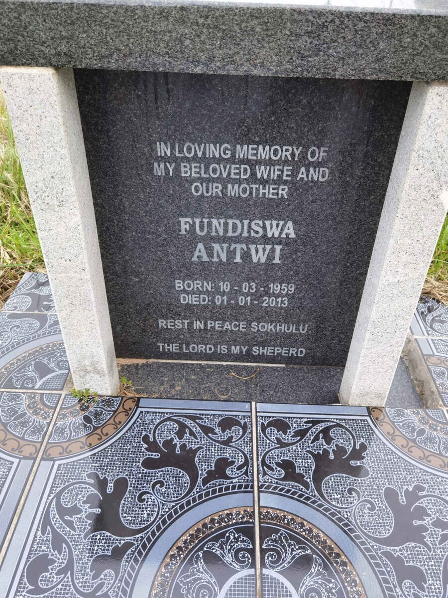 FUNDISWA Antwi 1959-2013