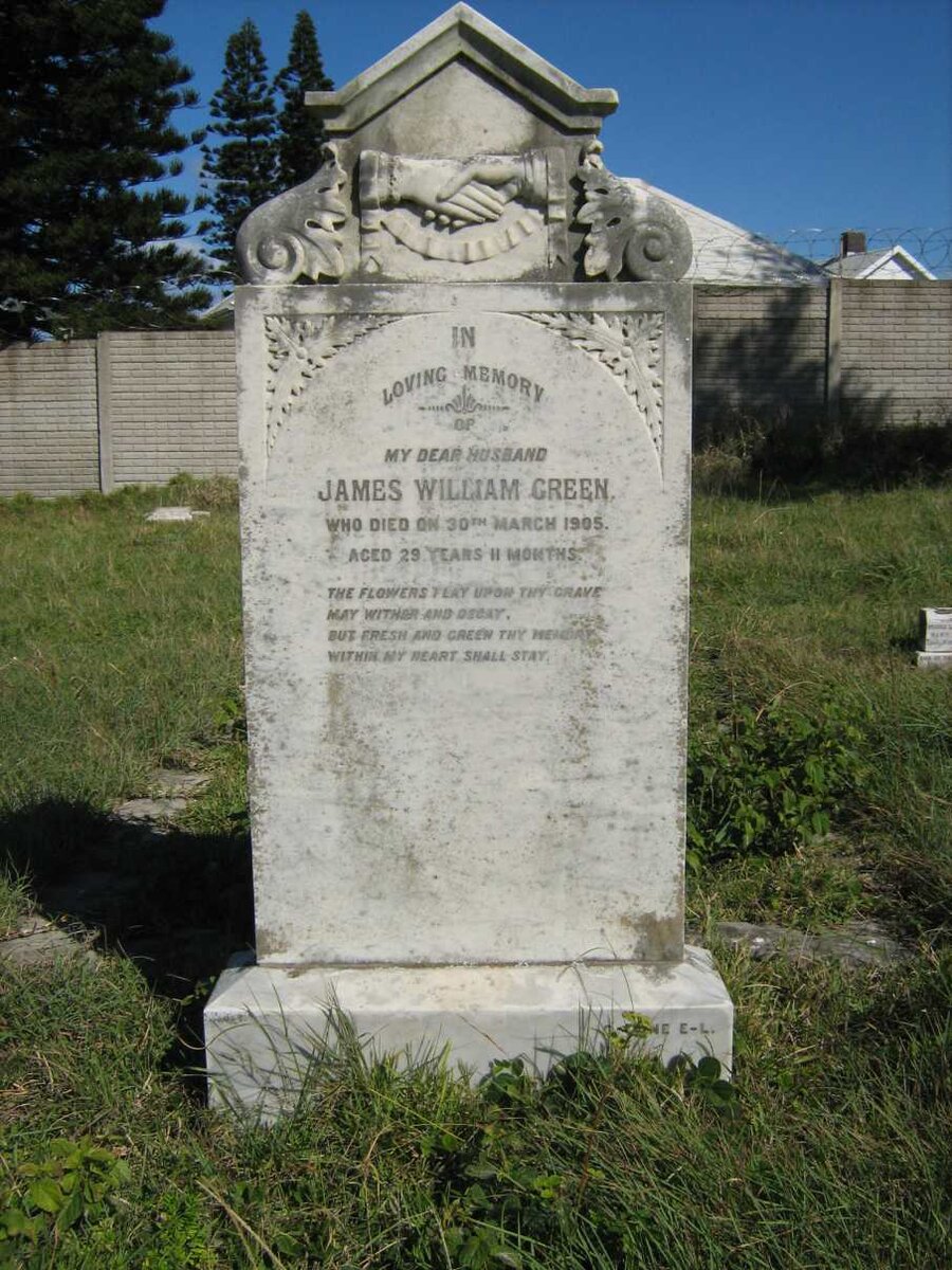 GREEN James William -1905