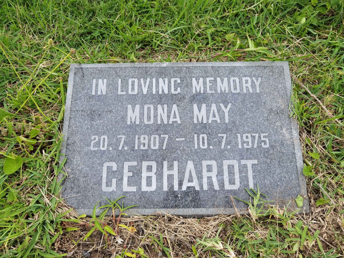 GEBHARDT Mona May 1907-1975