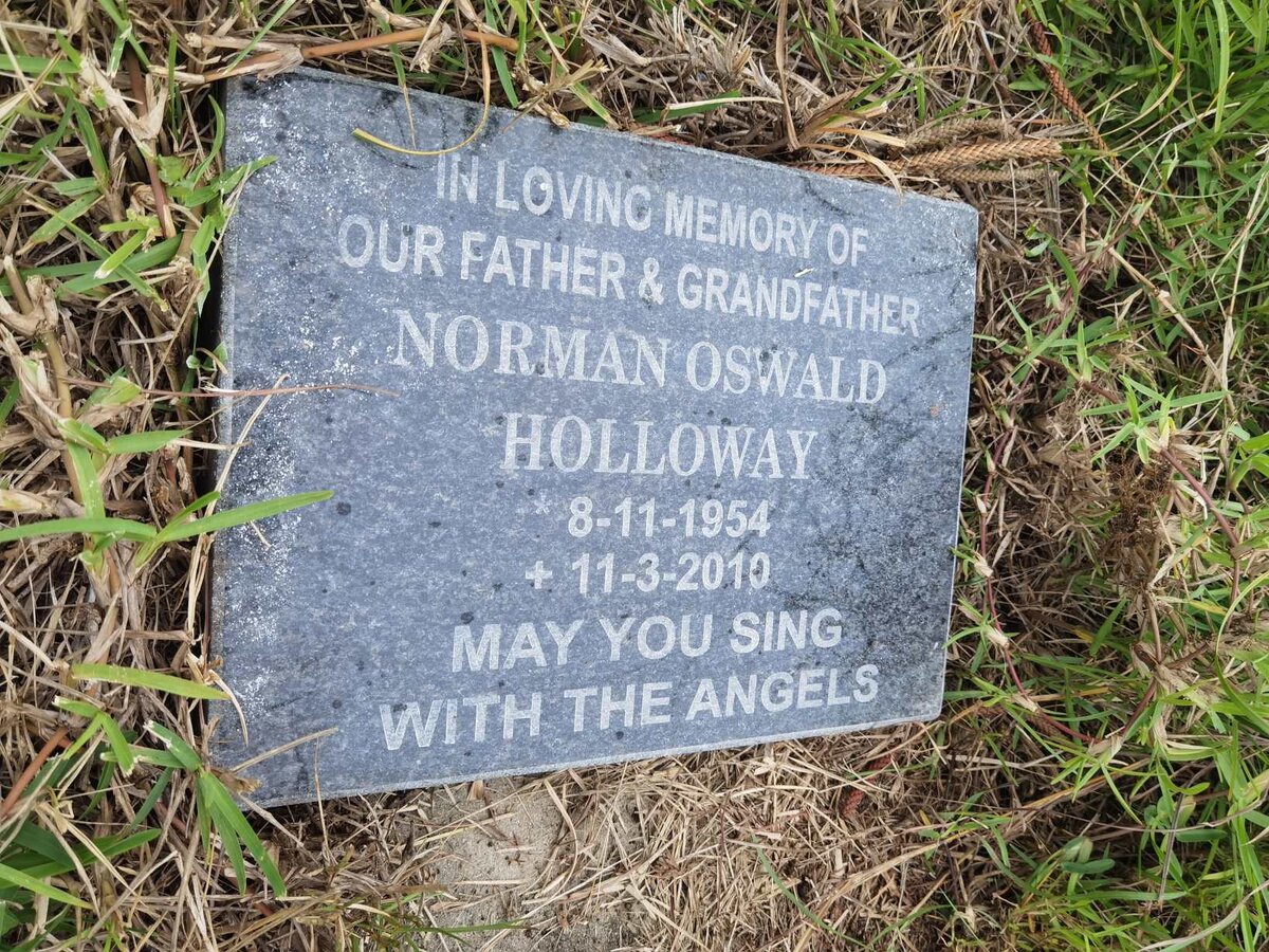 HOLLOWAY Norman Oswald 1954-2010