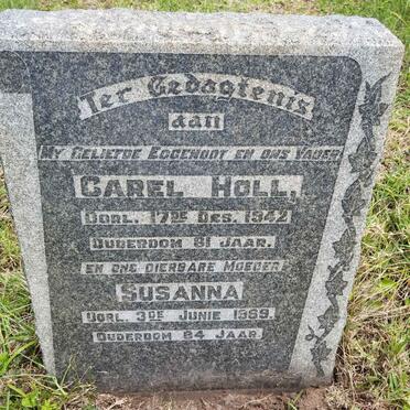 HOLL Carel -1942 &amp; Susanna -1969