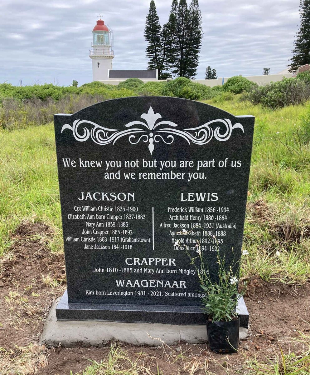 JACKSON :: CRAPPER :: LEWIS :: MIDGELEY :: LEVERINGTON :: WAAGENAAR