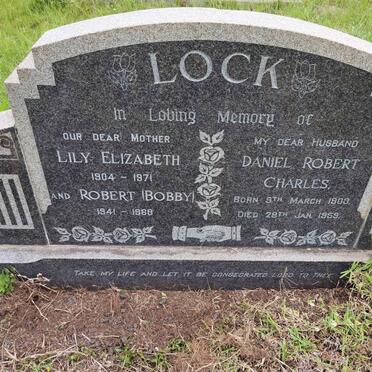 LOCK Daniel Robert Charles 1903-1959 & Lily Elizabeth 1904-1971 :: LOCK Robert 1941-1968