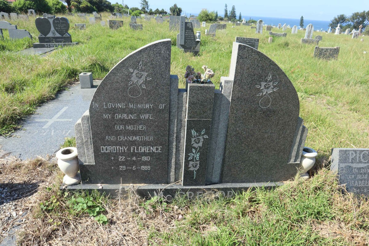 MCGREGOR Dorothy Florence 1910-1989