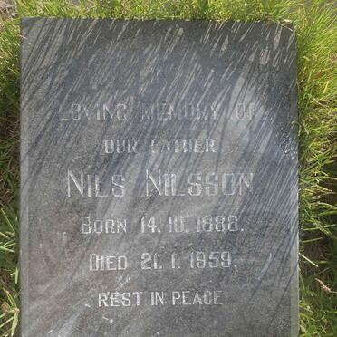 NILSSON Nils 1888-1959