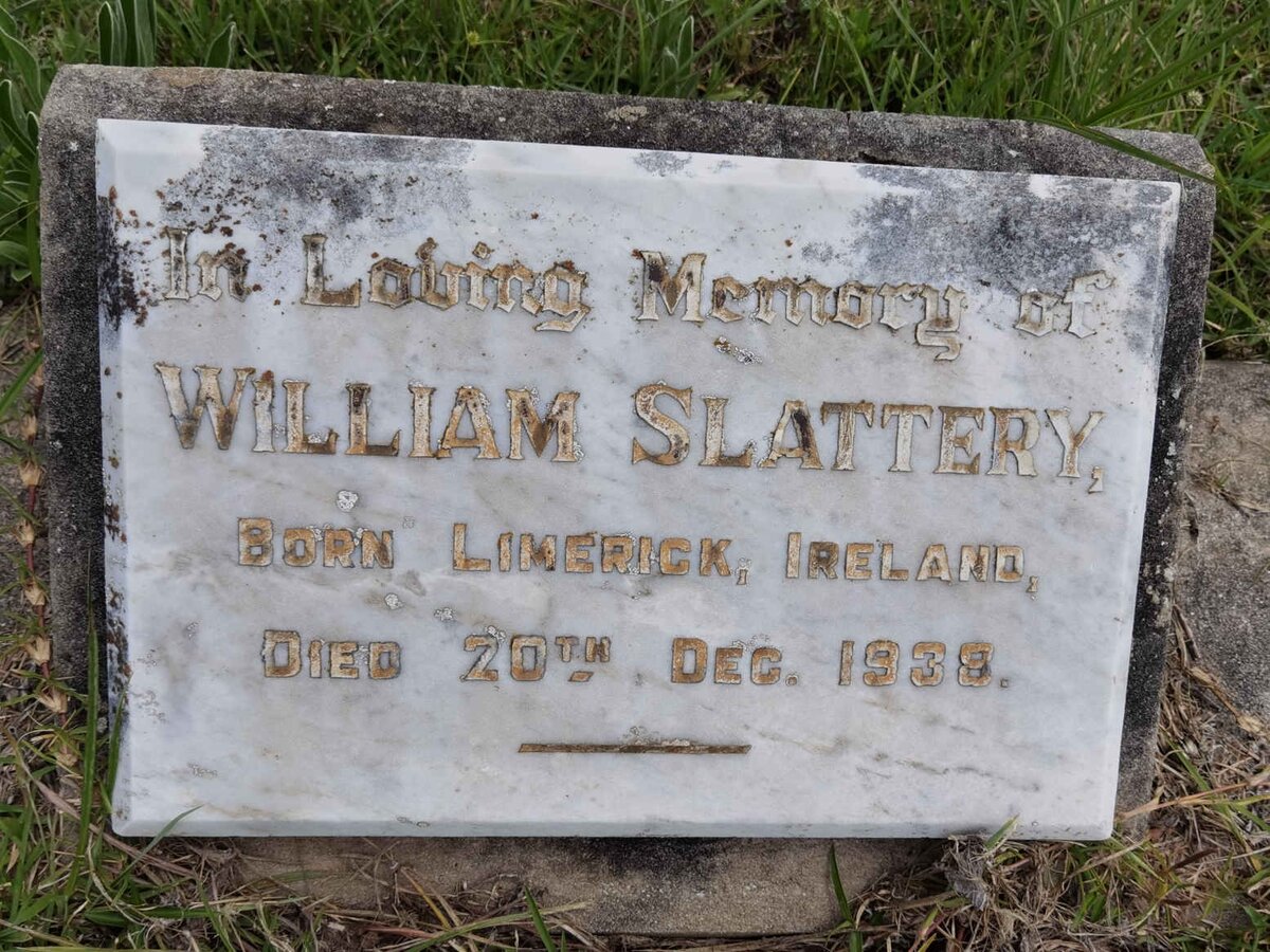 SLATTERY William -1938