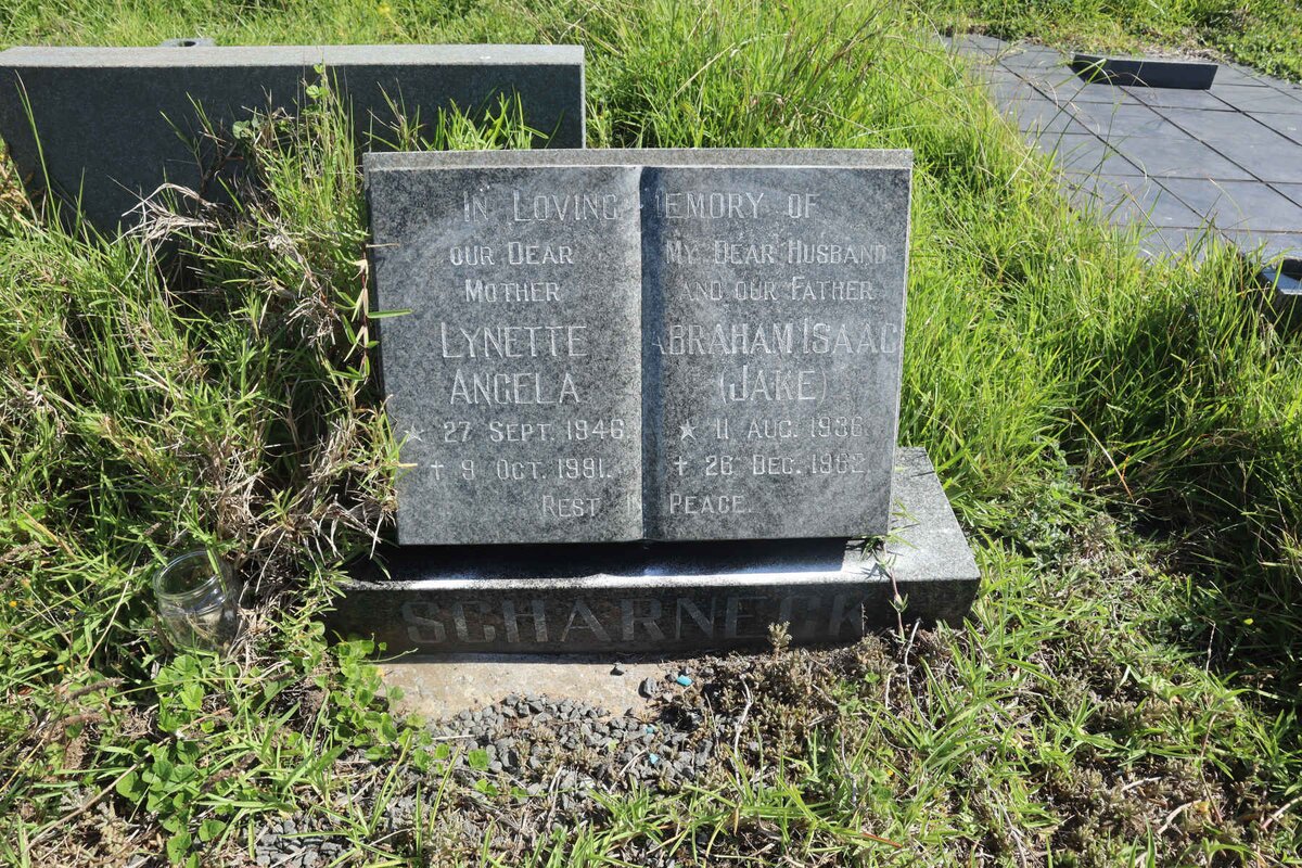 SCHARNECK Abraham Isaac 1936-1982 &amp; Lynette Angela 1946-1991