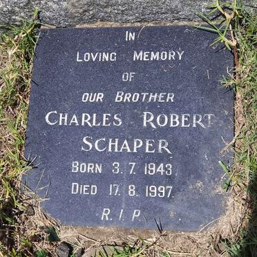 SCHAPER Charles Robert 1943-1997