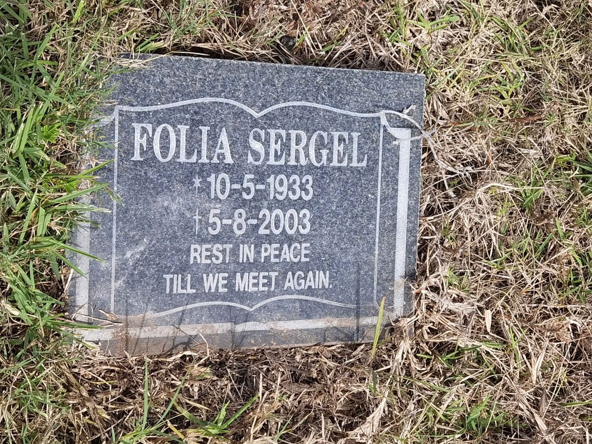 SERGEL Folia 1933-2003