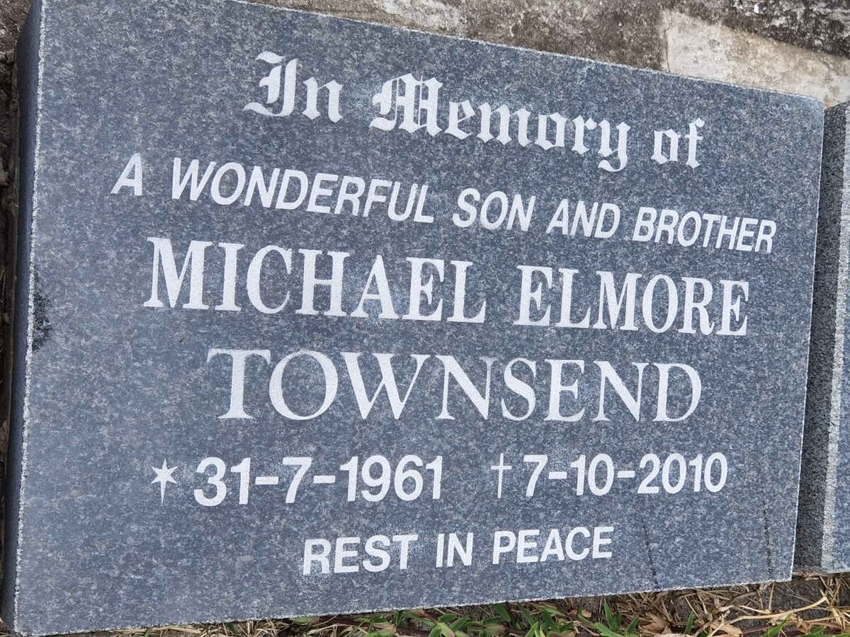 TOWNSEND Michael Elmore 1961-2010