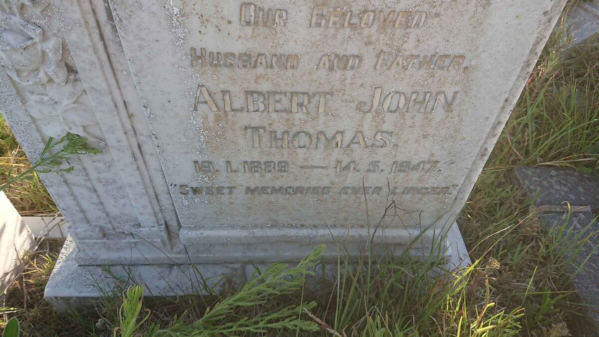 THOMAS Albert John 1889-1947