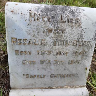 VENABLES Rosalie 1940-1941